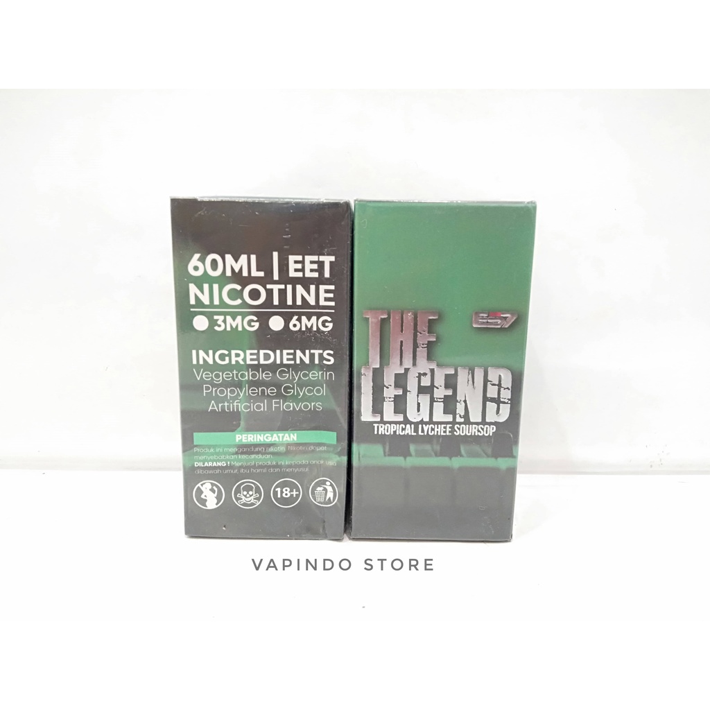 THE LEGEND TROPICAL LYCHEE SOURSOP 60ML 3MG BY HERO57