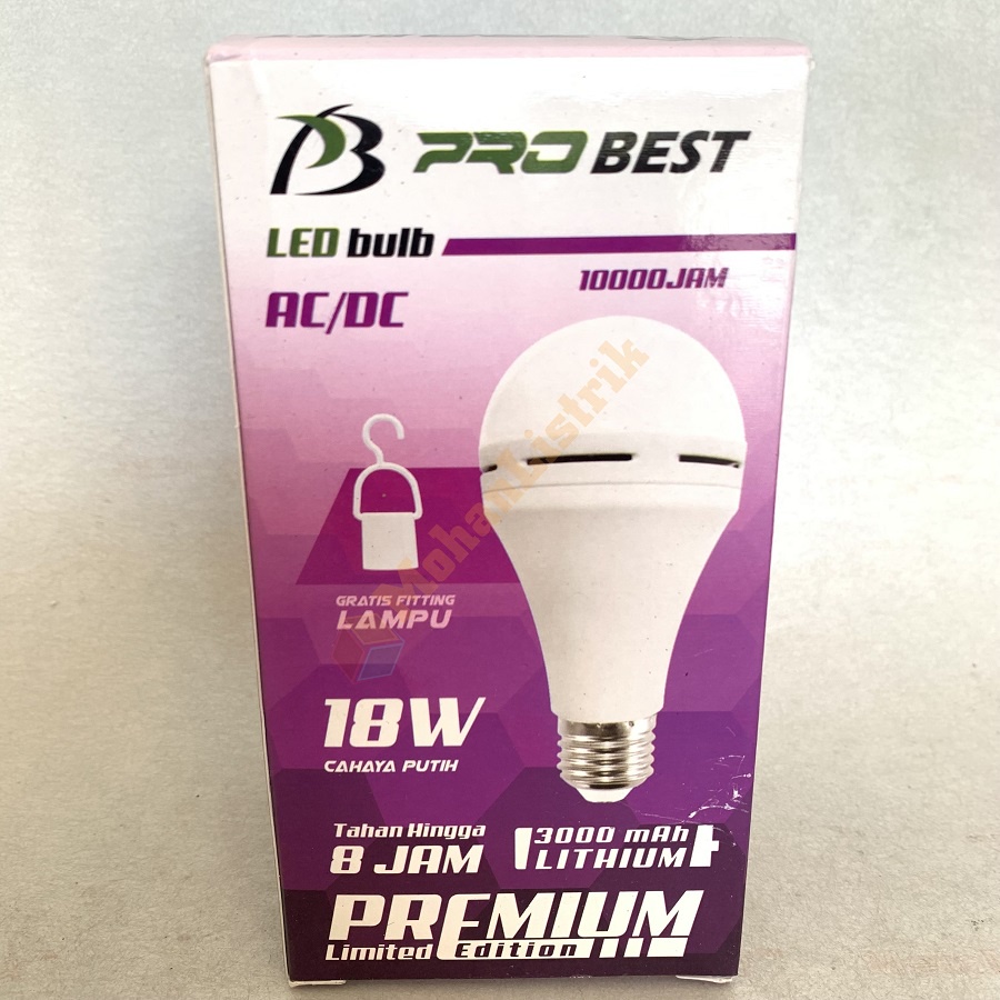 BOHLAM EMERGENCY PROBEST 18W 18WATT BOHLAM AJAIB MAGIC AC/DC MURAH