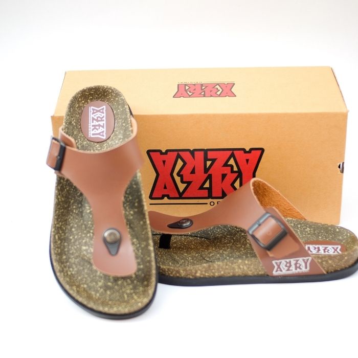 AzkaAzki_SANDAL JEPIT KULIT DEWASA PRIA/WANITA MODERN FASHION TERBARU 2021/sandal kuit/sandal viral/