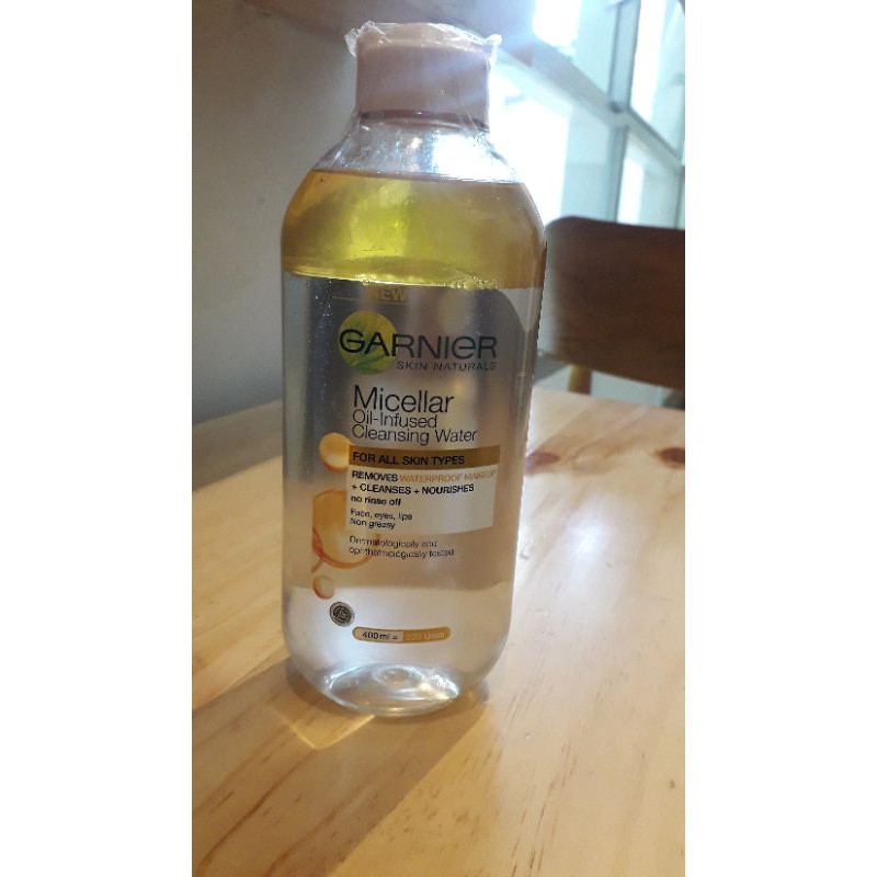 GARNIER MICELLAR WATER OIL INFUSED 400 ML