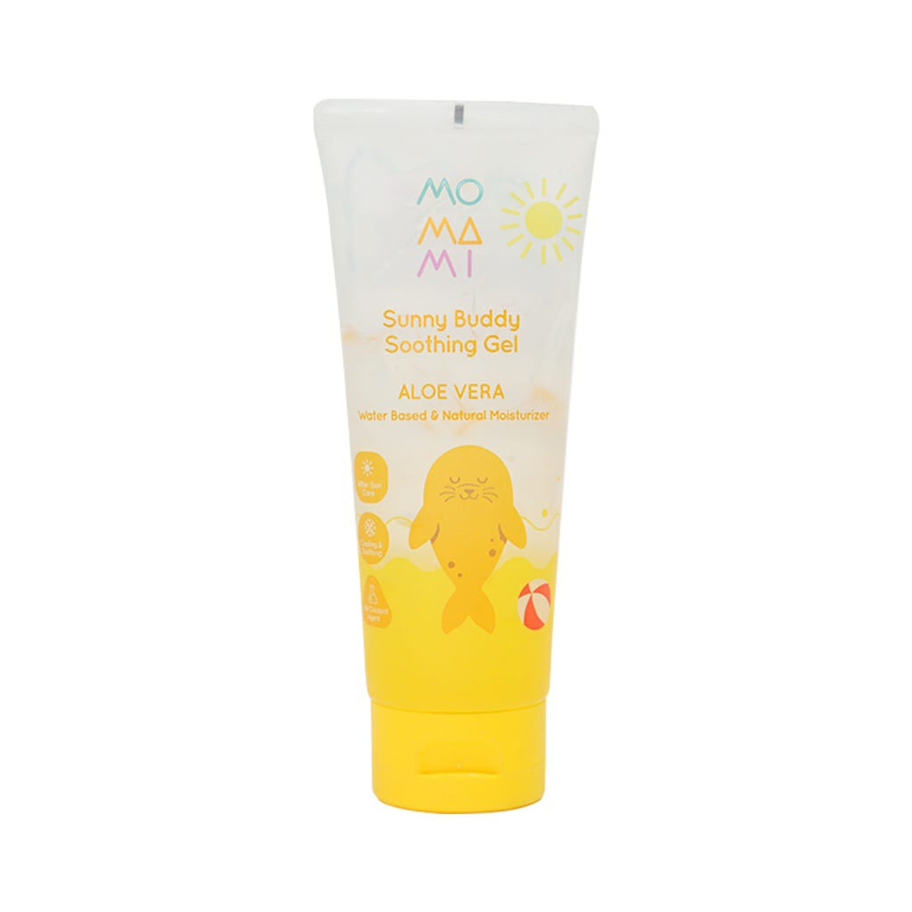 Momami Sunny Buddy Soothing Gel | Krim Tabir Surya Bayi Anak