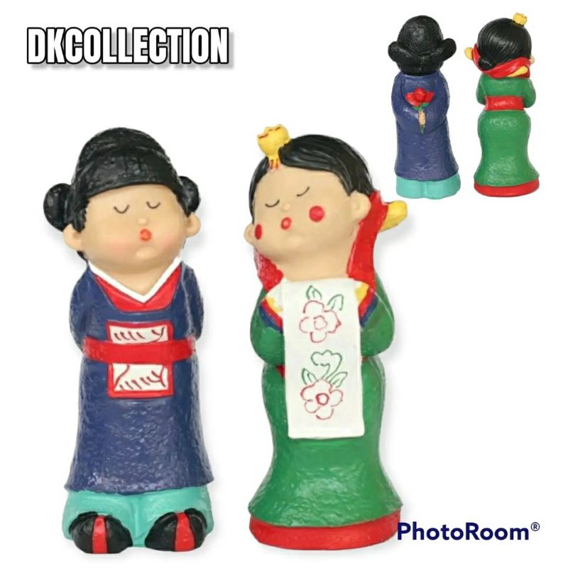 patung pajangan korea souvenir pajangan boneka korea besar