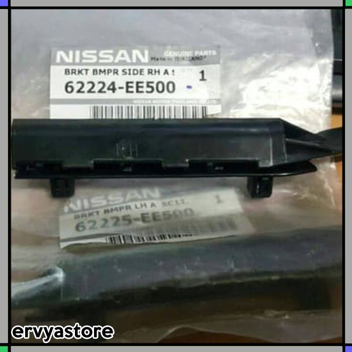 bracket bumper depan latio original 62224/5-EE500