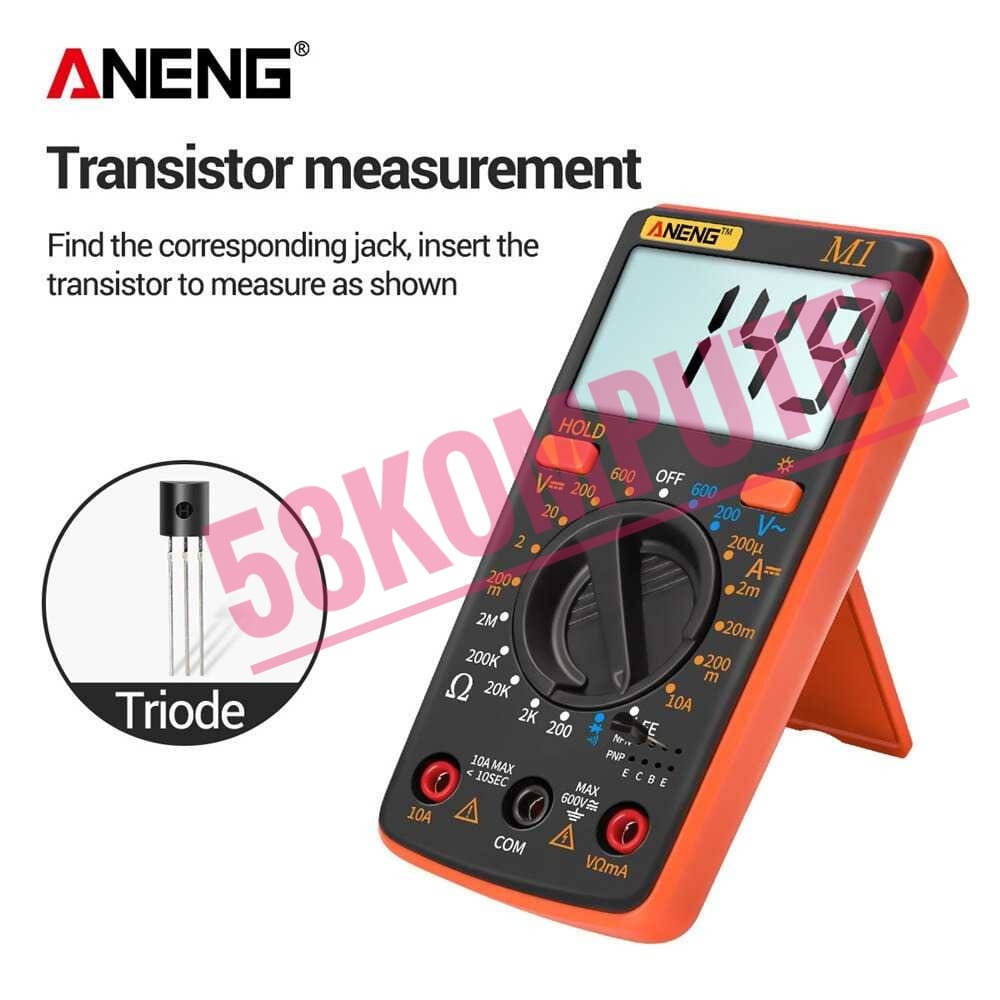 Aneng Digital Multitester Multimeter Digital Voltage Tester Digital Aneng M1