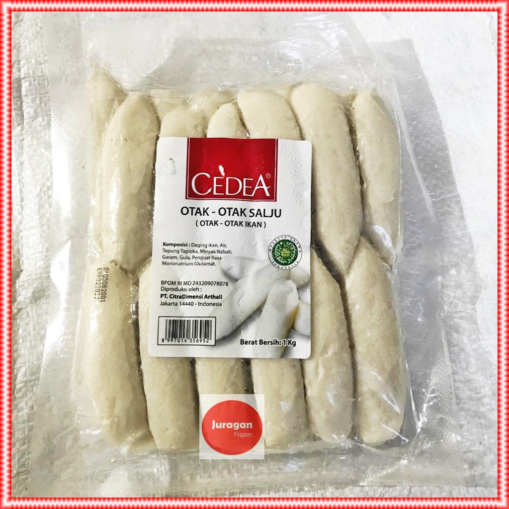 

CEDEA OTAK-OTAK IKAN SALJU 1Kg FROZEN IKAN OLAHAN