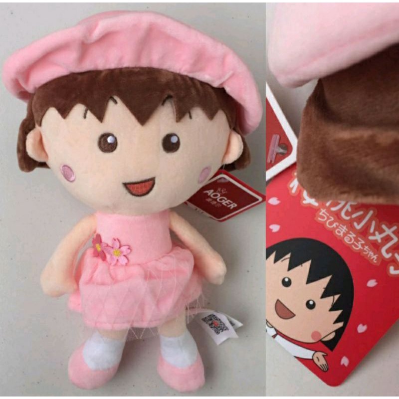 Boneka Chibi Maruko Chan Boneka Jepang Original