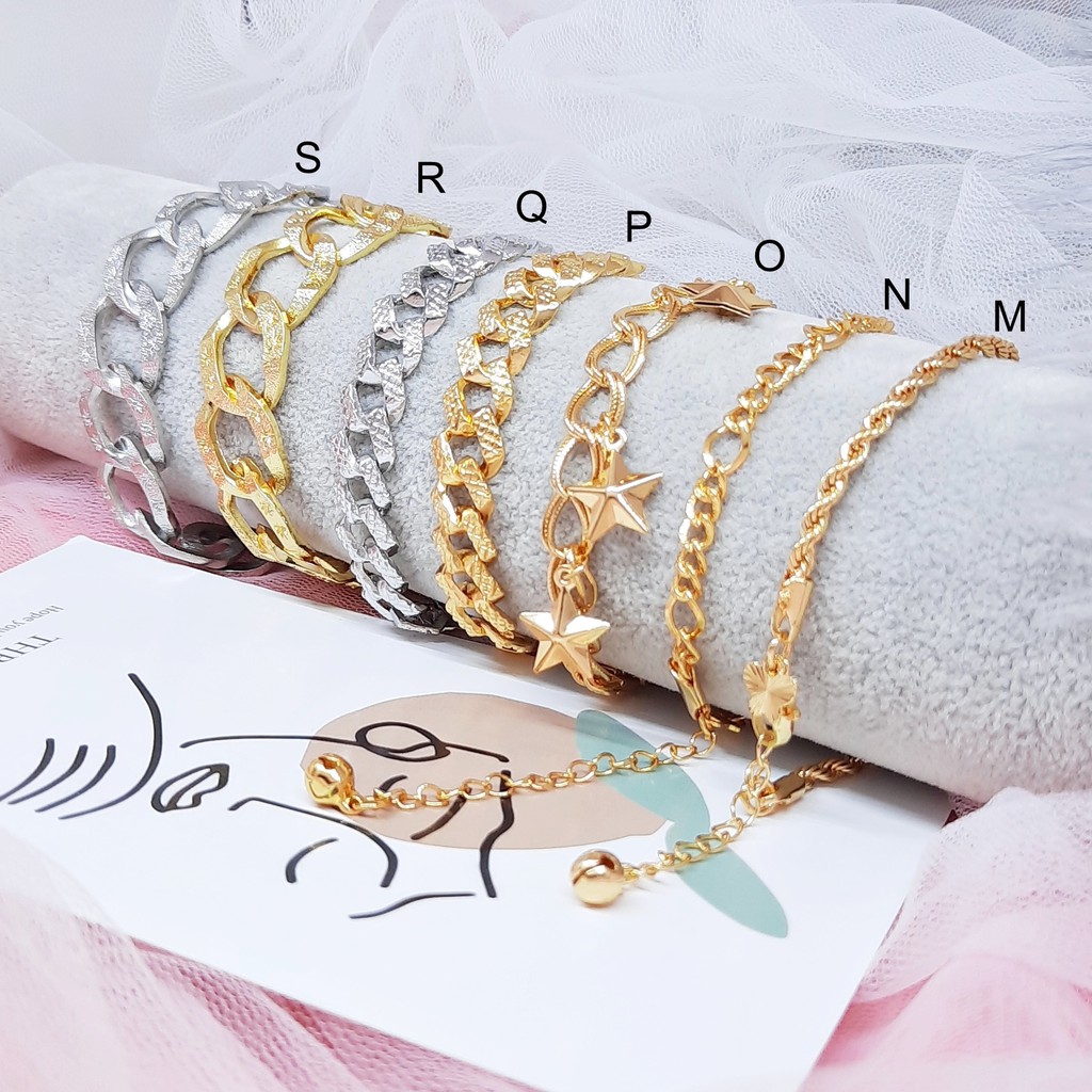 Gelang Rantai Xuping Charm Warna Gold Emas - BB235