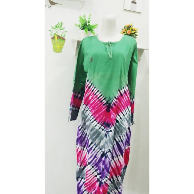 Dress Jumputan Reject 1