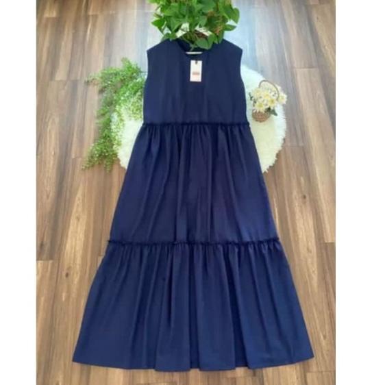 【GROSIR】 iner dress//dalaman gamis tanpa lengan bahan shakila//serut luar terbaru