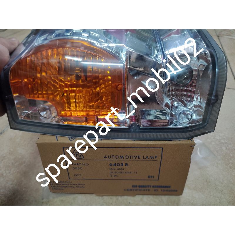 Lampu sein sen depan isuzu elf new macan /facelift