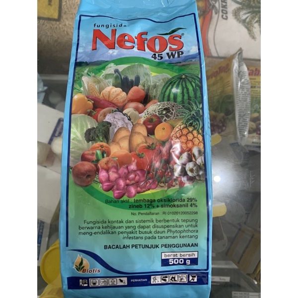 Fungisida NEFOS 45 WP - 500 Gram