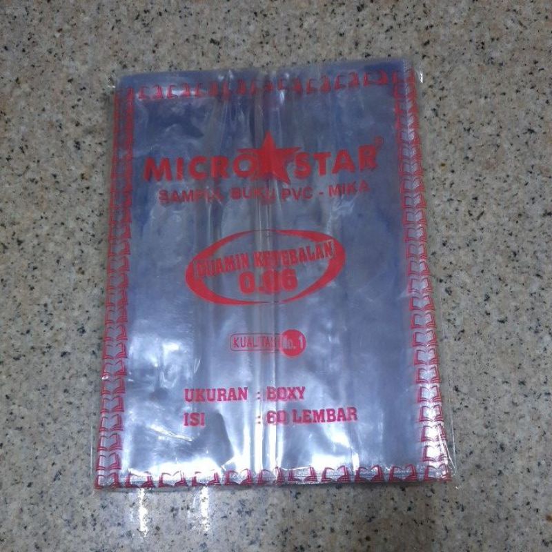 

Sampul Plastik Tebal (10 Pcs) / Sampul Plastik Buku Tulis A4