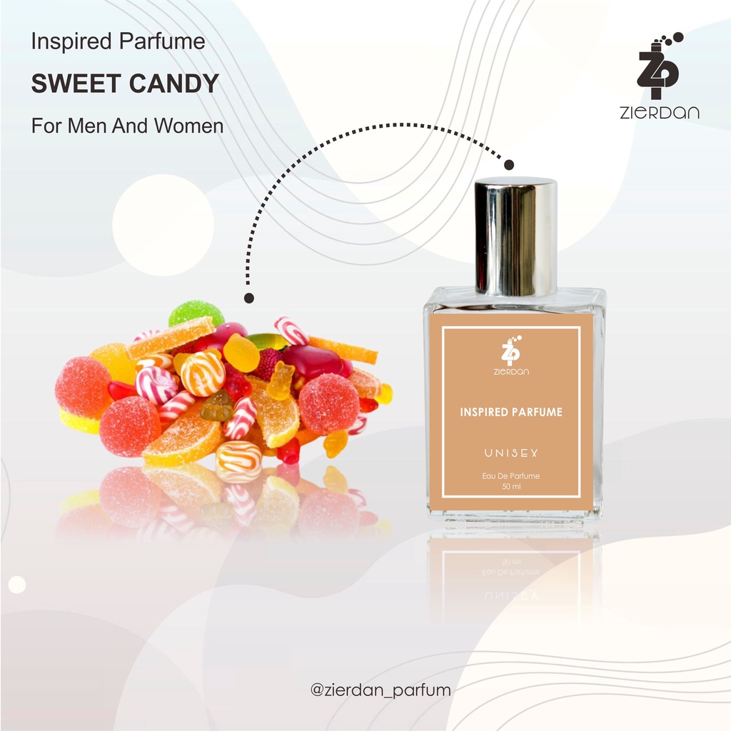 Zierdan Inspired Parfum Sweet Candy / Permen Manis Parfume Farfum Minyak Wangi Tahan Lama Pria &amp; Wanita Unisex