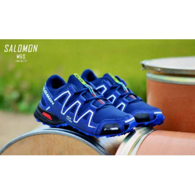 Salomon shoes men"s blue