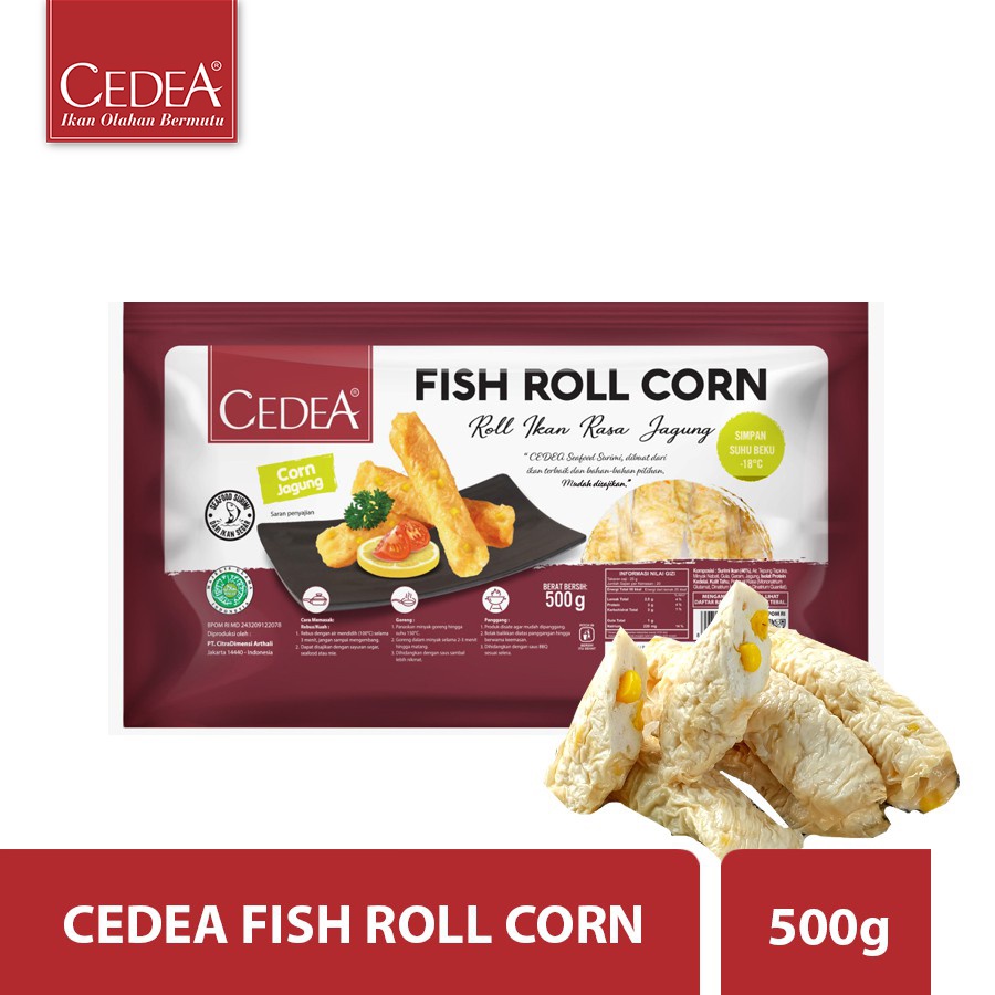 

CEDEA Fish Roll Corn/Jagung [500g]