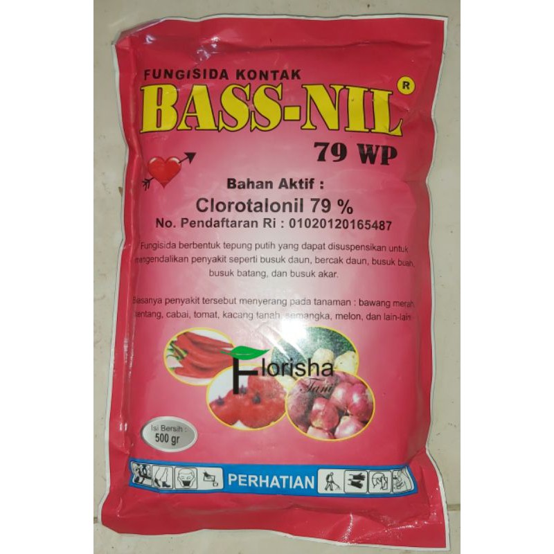 Fungisida Kontak Bass-Nil 79WP 500 gram
