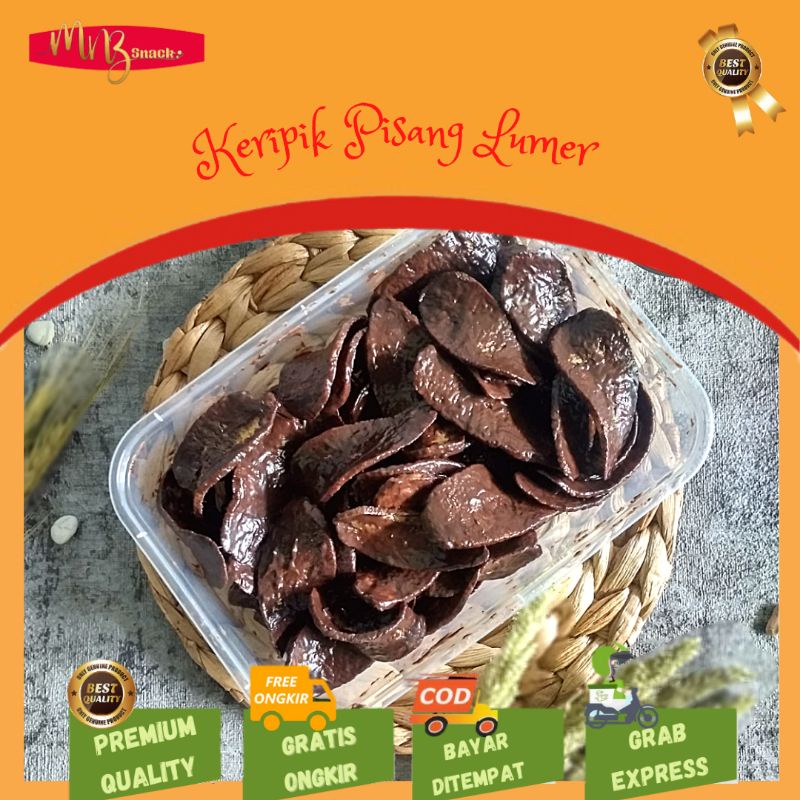 Jual BELI 10 GRATIS 1 (KRIPLUM) Keripik Pisang Lumer cemilan banana
