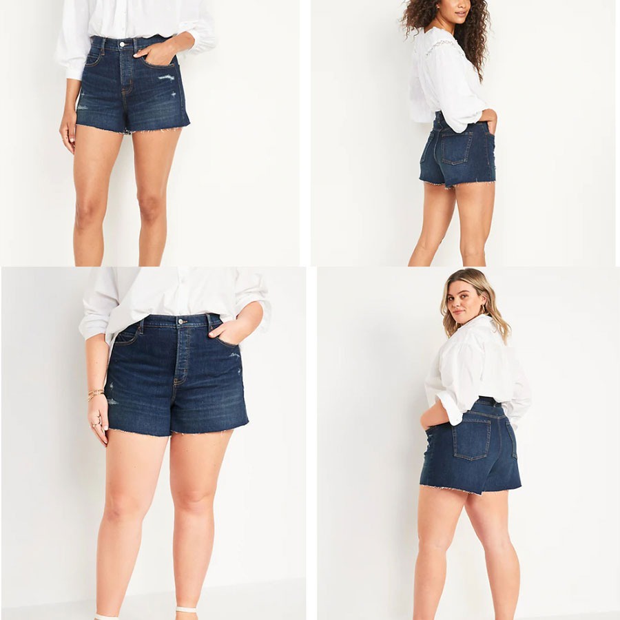 OLD NAVY Celana Pendek Wanita Skyaline Denim