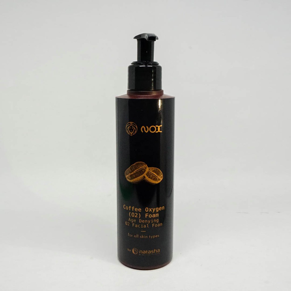 NOX Coffe Oxygen (O2) Foam, Age Denying O2 Facial Foam