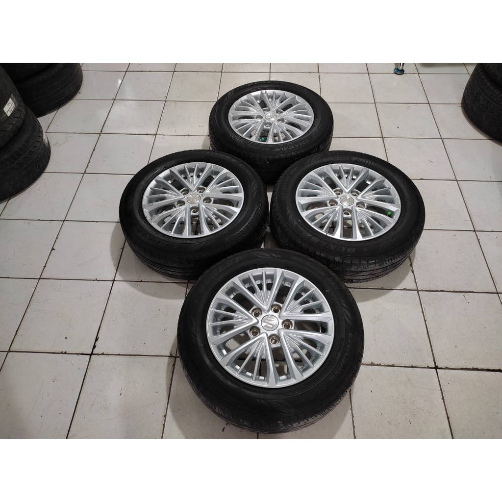 Velg Standar Ertiga Bekas R15 Pcd 5x114,3 Plus Ban