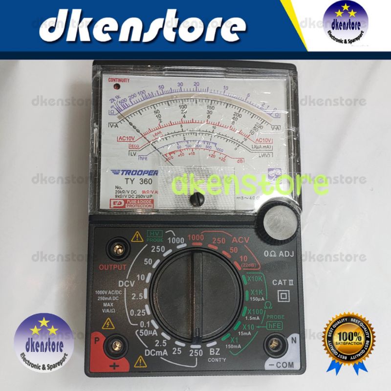 Avometer Trooper TR360 TY360 Buzzer Multitester