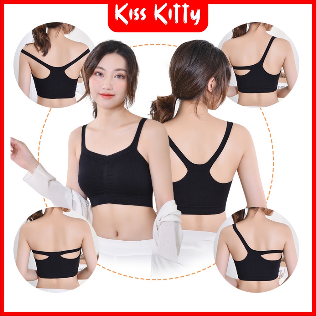 Bra Tank Top Bra Tanpa Kawat Bra Polos Bra Fashion Bra Yoga Bra Sport bra kaos bra kekinian