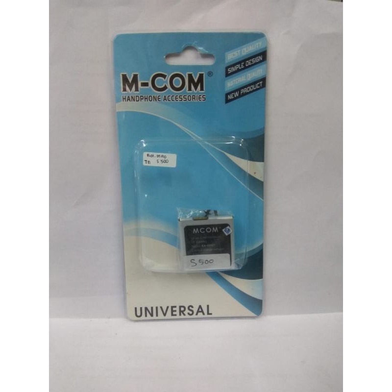 Baterai M-com Mito S500jam double power