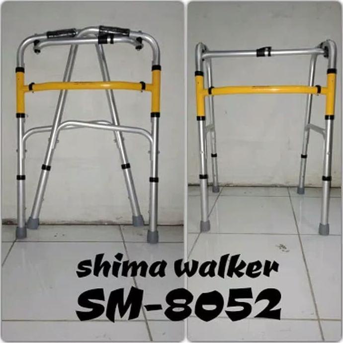 walker alat bantu berjalan/tongkat jemuran/merk shima alumunium