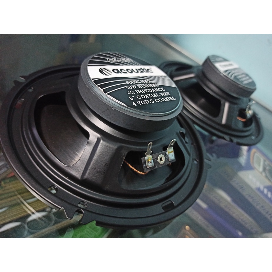 Speaker 2 way 600W COAXIAL 6inch ACOUSTIC 651 MANTAP