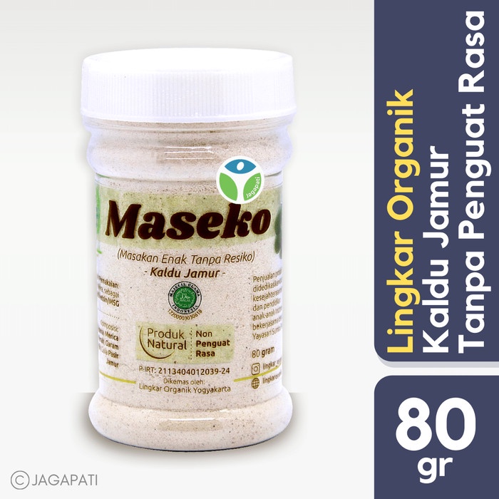 

NEW Maseko - Kaldu Jamur - 100 gram - Penyedap Rasa Organik - Bumbu Masak