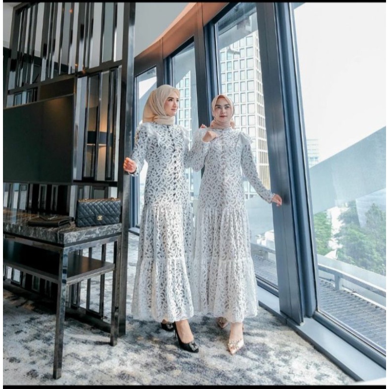 READY||| ELIZABETH DRESS ORI MK ||| LACE DRESS PREMIUM