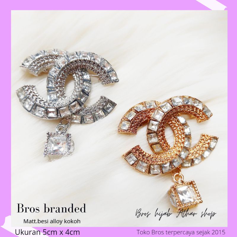 Athar shop COD Bros channel terbaru pin brooch