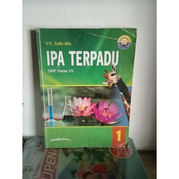 buku IPA terpadu kelas 7 SMP Yudhistira