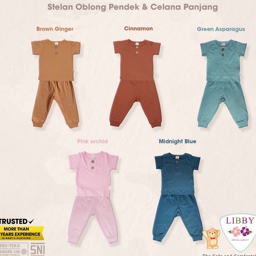 LIBBY EARTH COLORS SERIES PENDEK PANJANG