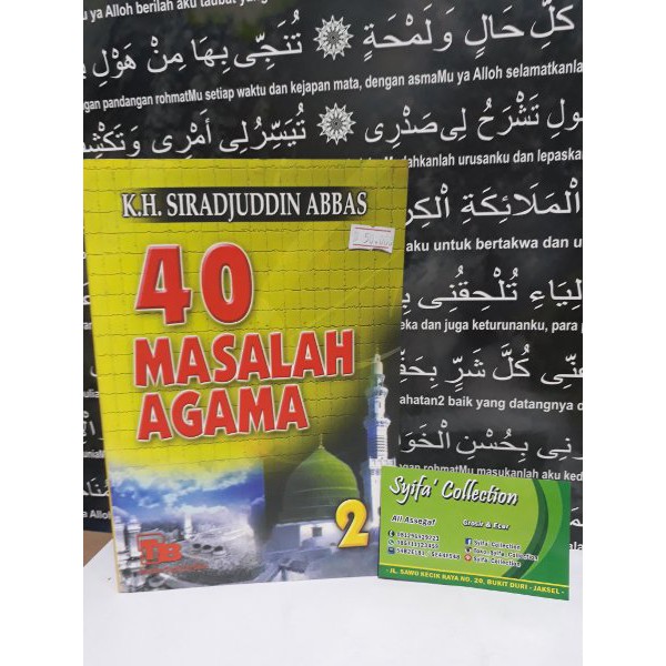 Buku 40 masalah agama jilid 2
