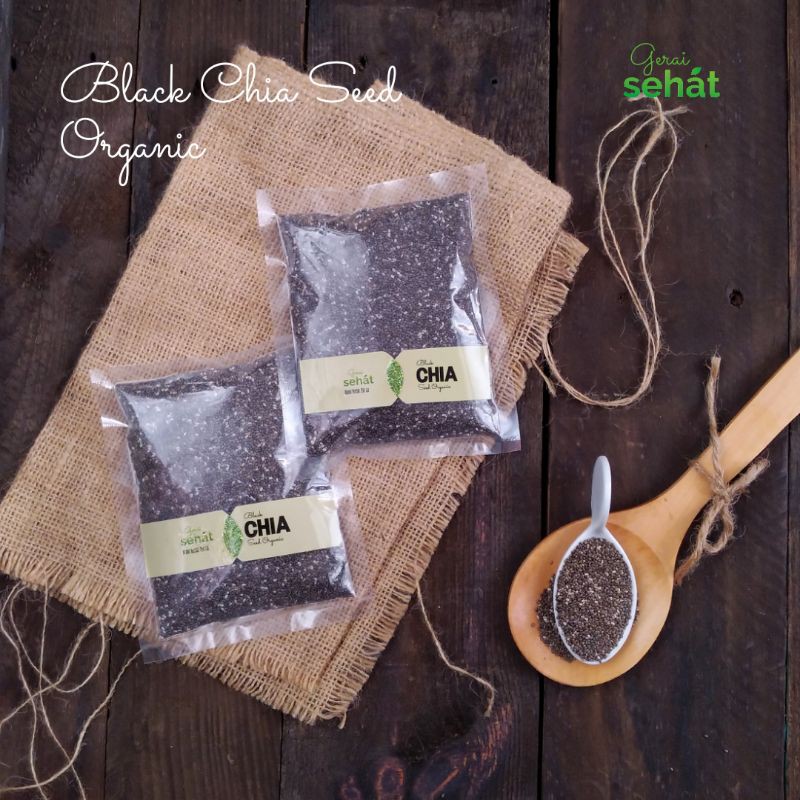 

Chia Seed 100 gr / Black Chia Seed Organic