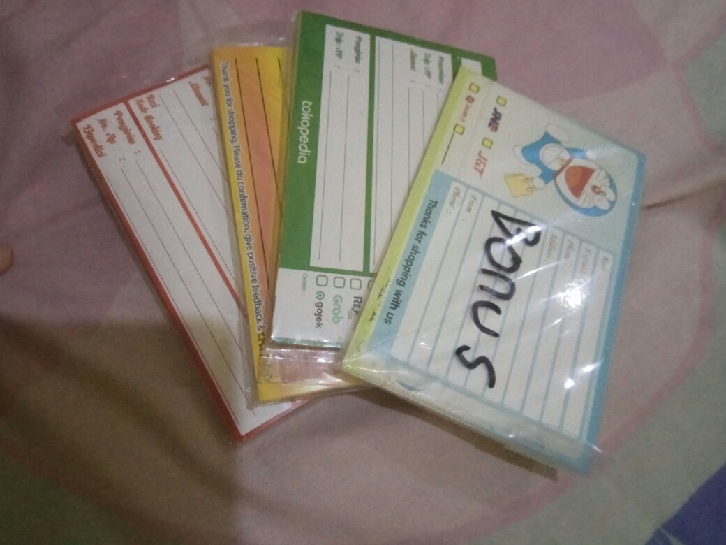 Stiker Pengiriman Olshop Khusus Shope