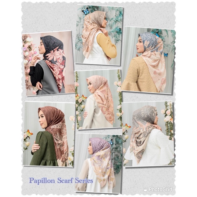 WK - Papillon Scarf Series