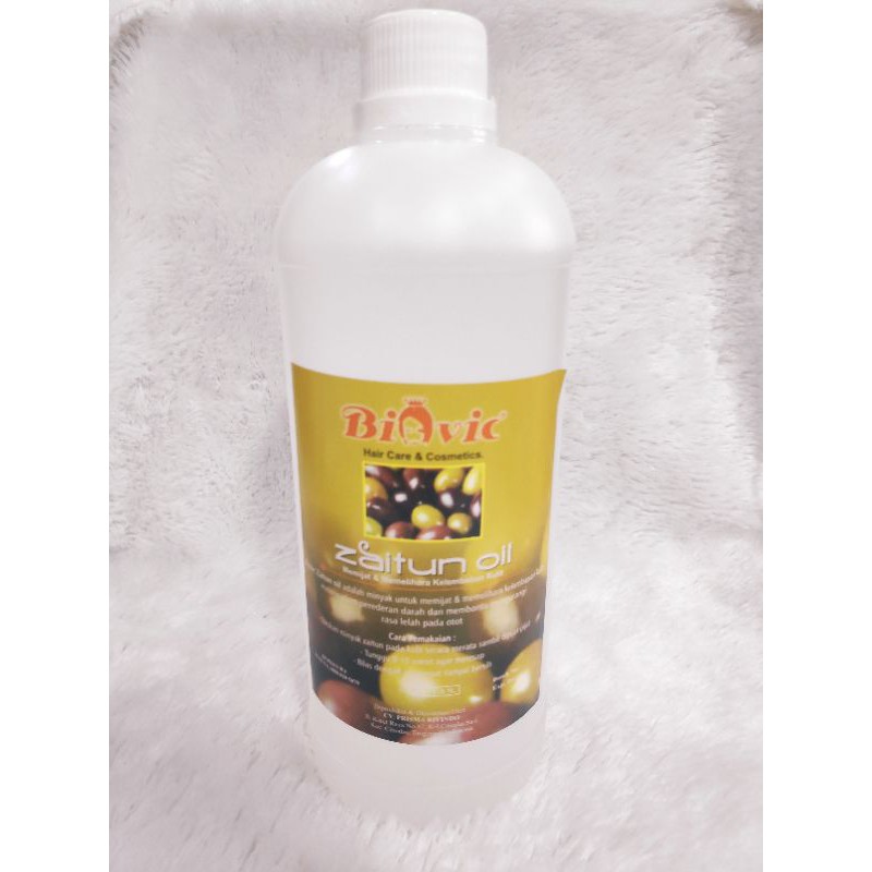 BIOVIC ZAITUN OIL 1 LITER ~ MINYAK ZAITUN BIOVIC 1 LITER ORIGINAL