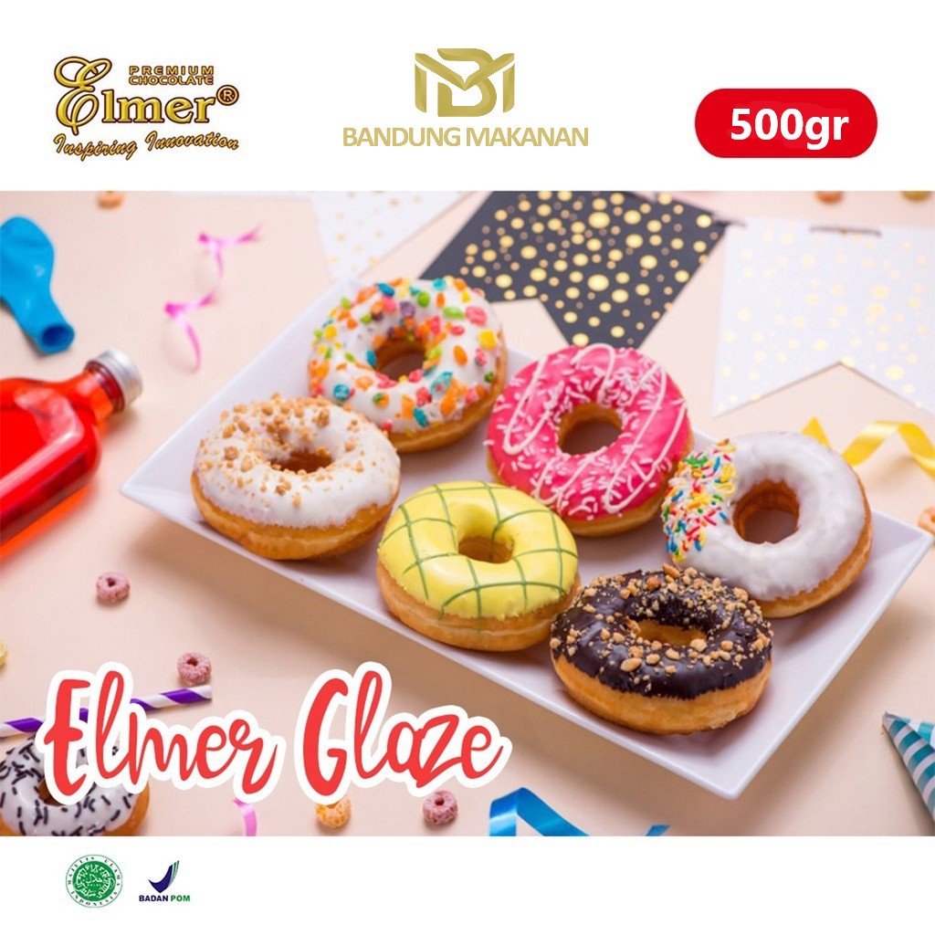 

Elmer Dipglaze topping donat - 500gr
