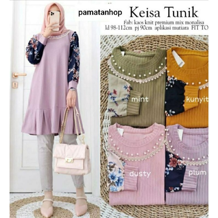 tunik by fanilla/tunik premium/ tunik viral/ tunik 2022/tunik import / tunik terbaru/tunik terlaris/