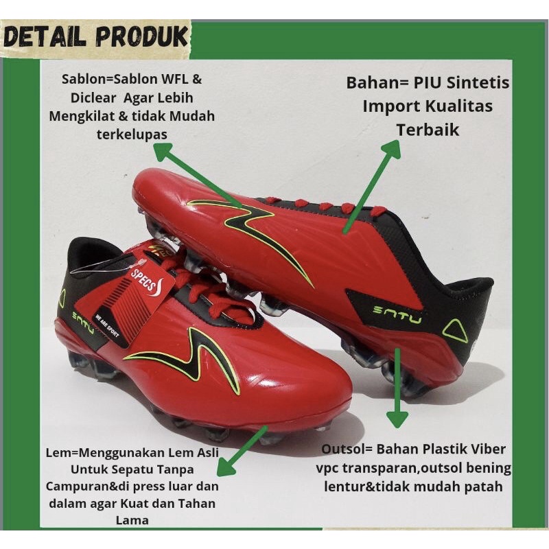 sepatu bola &amp; futsal ortus specs