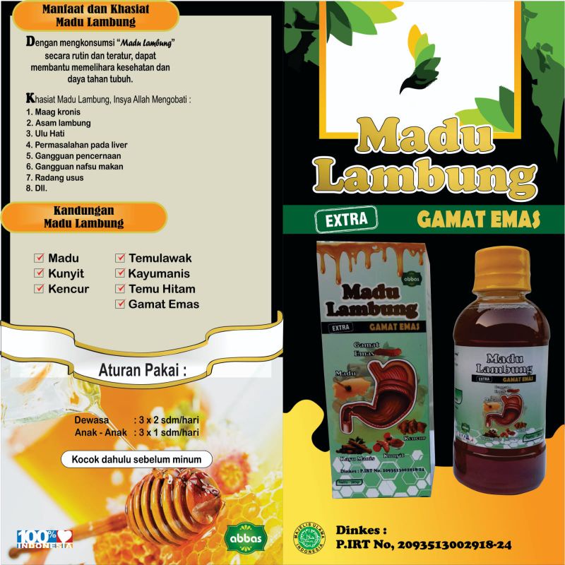 

Madu lambung Abbas Madu sehat lambung madu herbal untuk asam lambung maagh , gerd , tukak lambung madu lambung madu maag madu typus