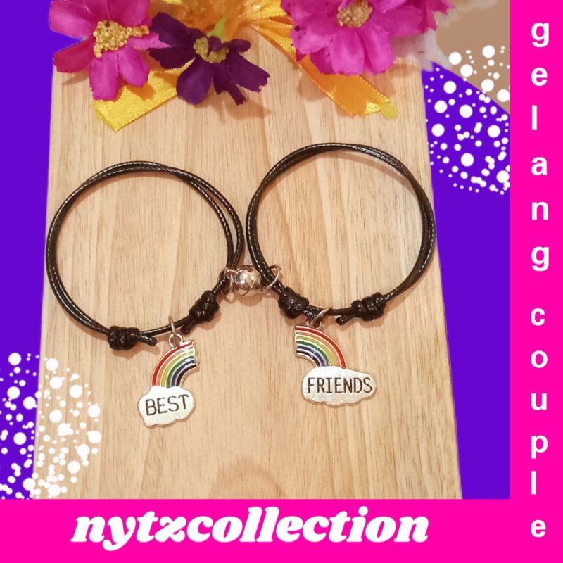 Gelang Couple Magnet Gelang Bestie Gelang Persahabatan