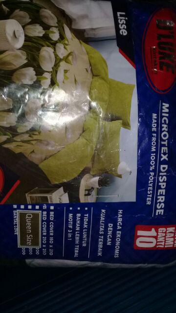 Sprei Kintakun Rumbai No 2 Queen 160x200 Motif Bunga Kembang Ezlyn Hazel Mirabelle Fiji Aqua Murah