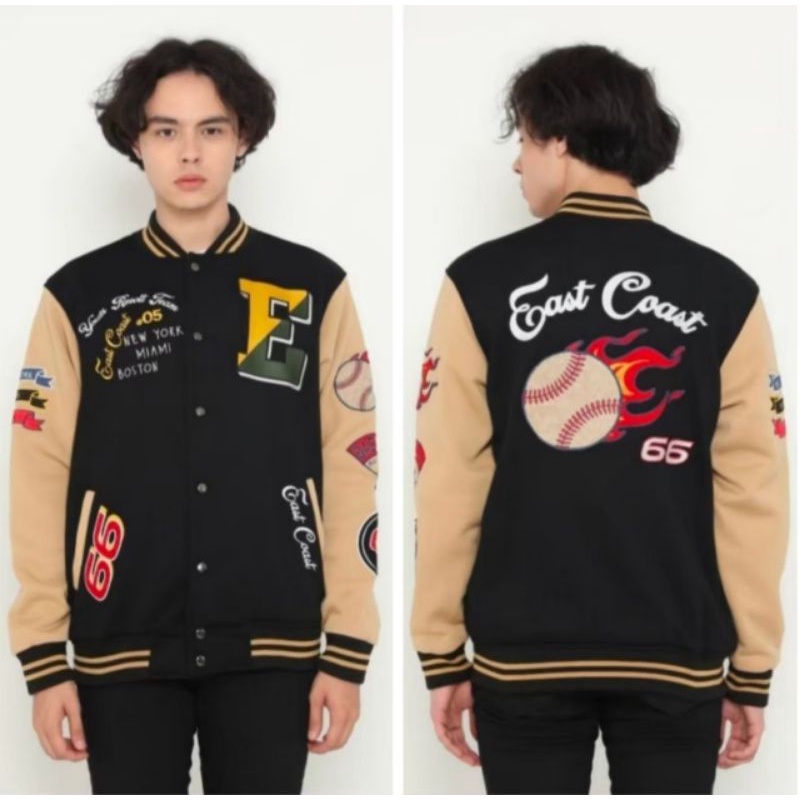 JAKET VARSITY BASEBALL EAST COAST UNISEX
