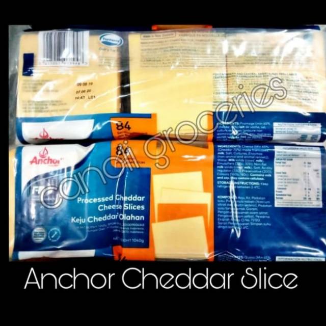 

Anchor Red Orange Cheddar Burger Slice isi 84