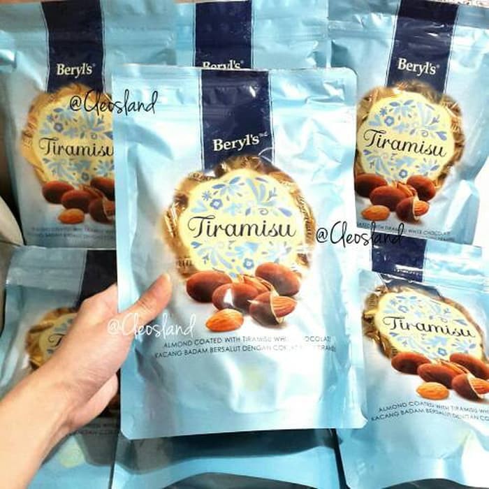 

Coklat Beryl's Beryls Tiramisu Almond White 300g