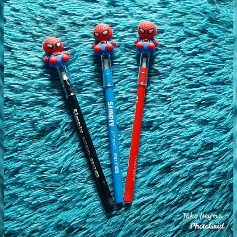 

Pensil susun bensia spiderman