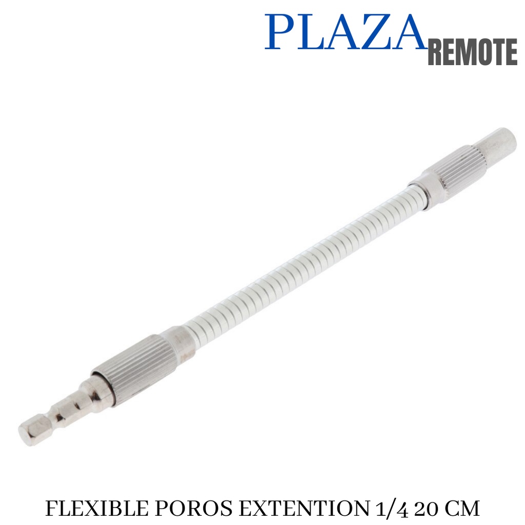 FLEXIBLE SHAFT HEX EXTENTION SAMBUNGAN TAMBAHAN UNTUK BOR 200 MM STAINLESS